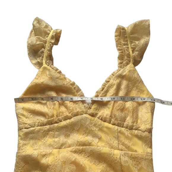 Revolve Majorelle Draven Midi Dress Yellow, size S - Picture 12 of 14